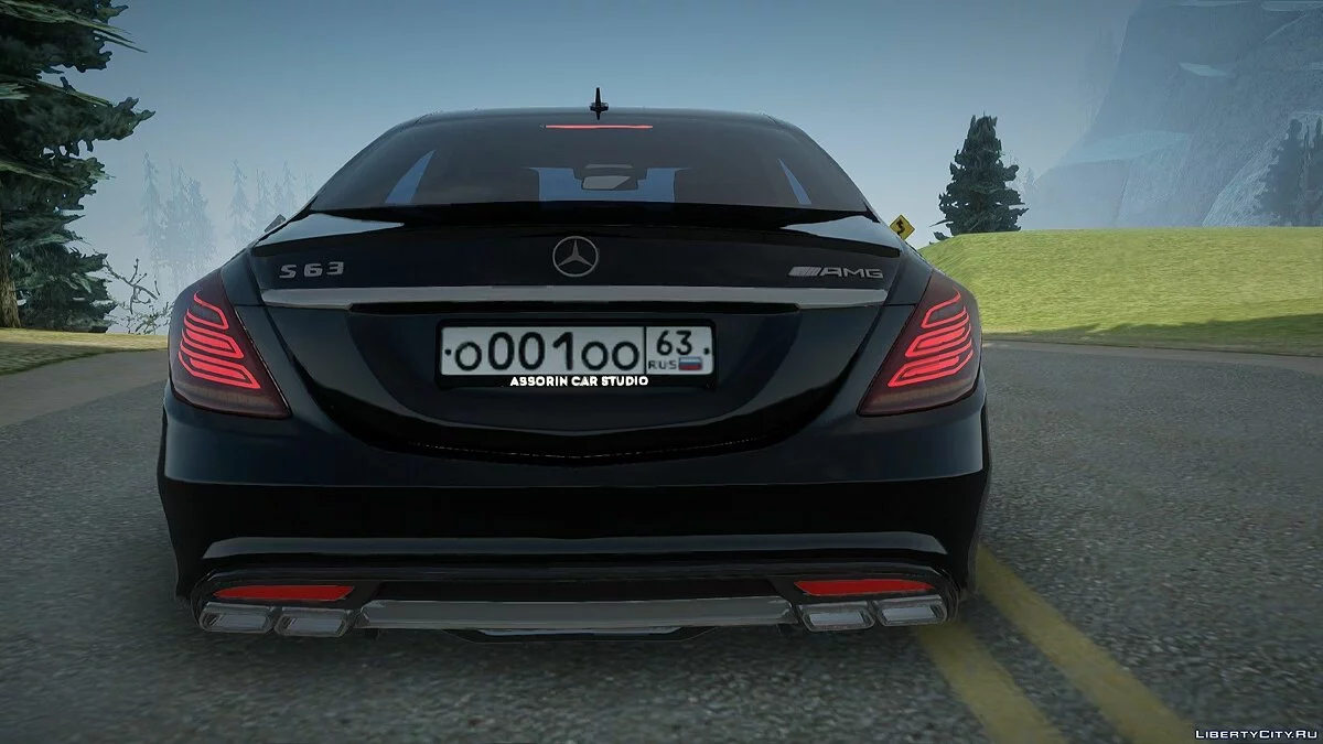 Mercedes-Benz S63 W222 AMG / GTA San Andreas