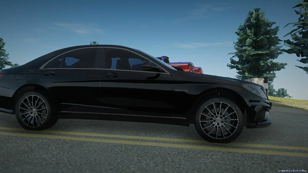 Mercedes-Benz S63 W222 AMG / GTA San Andreas
