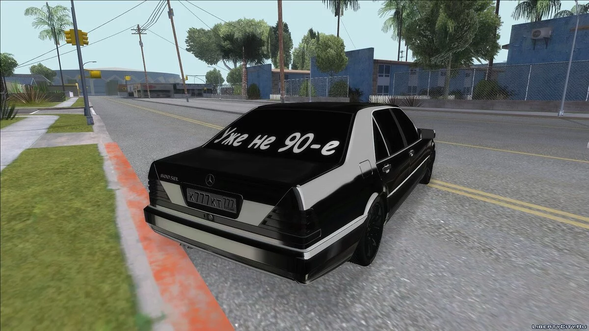Mersedes-Benz W140 600SEL / GTA San Andreas