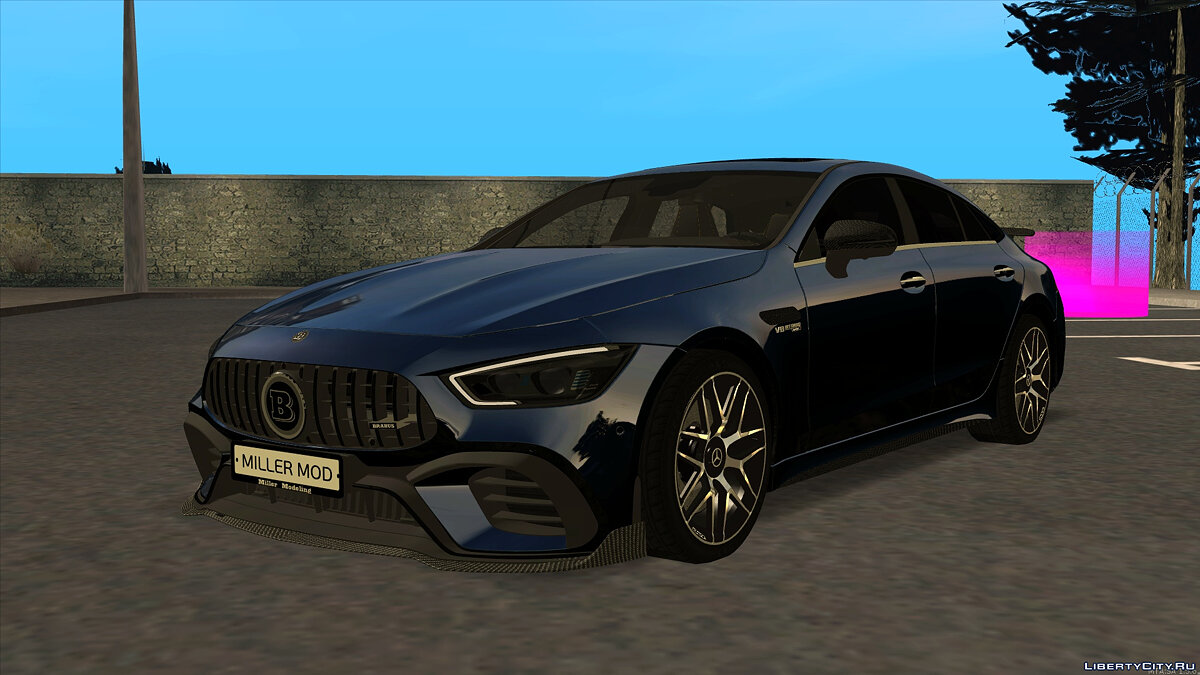 Скачать Mercedes-AMG GT63 S (CCD) + тюнинг для GTA San Andreas