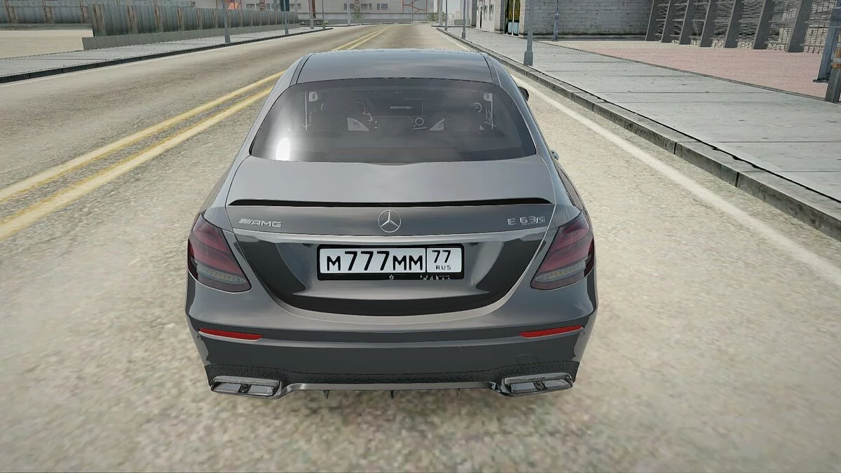 Mercedes-Benz AMG E63 S 4MATIC+ v2.0 / GTA San Andreas