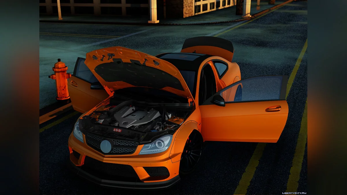 Mercedes Benz C63 AMG Liberty Walk / GTA San Andreas