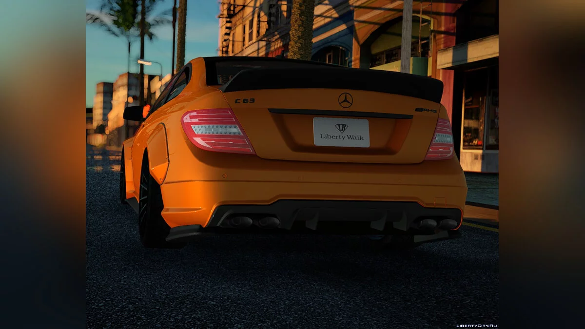Mercedes Benz C63 AMG Liberty Walk / GTA San Andreas