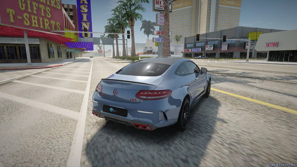 Mercedes-Benz C63 / GTA San Andreas