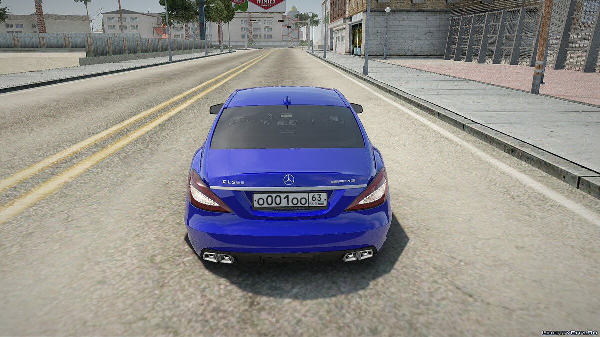 Скачать Mercedes-Benz CLS 63 W218 для GTA San Andreas