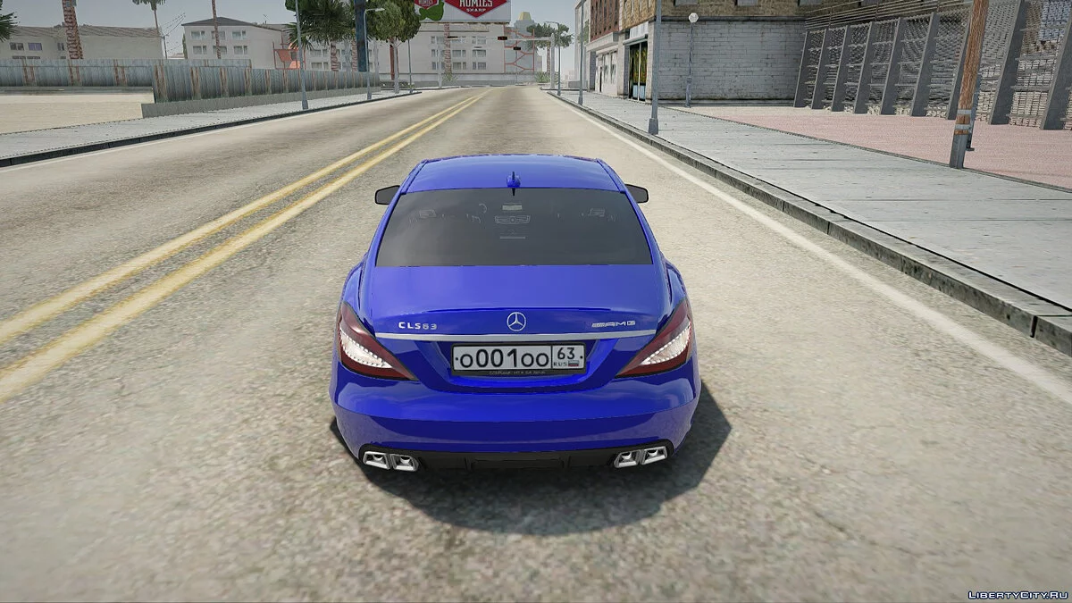 Mercedes-Benz CLS 63 W218 / GTA San Andreas
