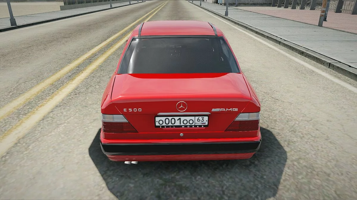 Mercedes-Benz E500 AMG W124 / GTA San Andreas