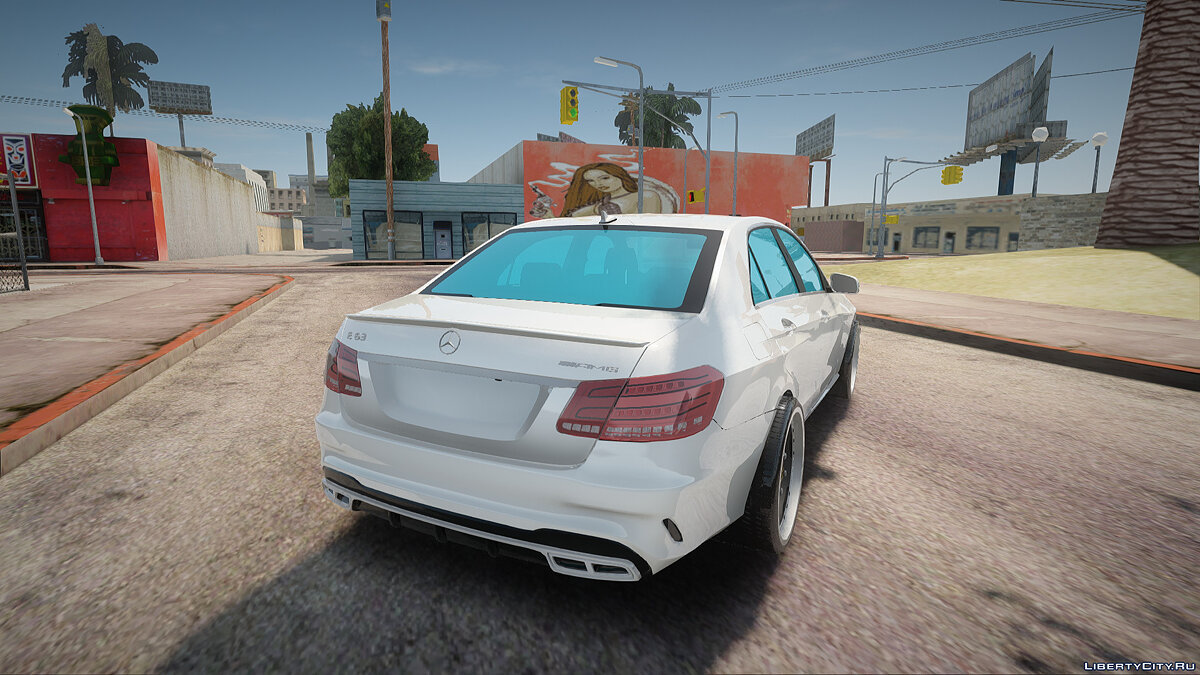 Скачать Mercedes-Benz E63 AMG для GTA San Andreas