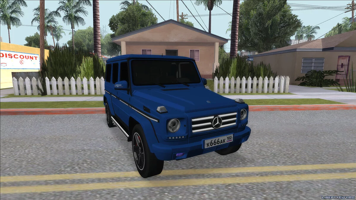 Mercedes-Benz G55 / GTA San Andreas