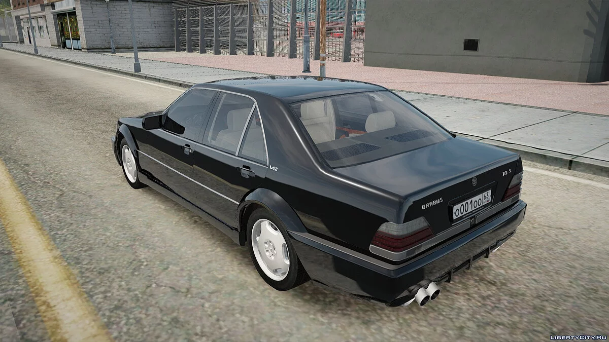 Mercedes-Benz S600 w140 Brabus / GTA San Andreas