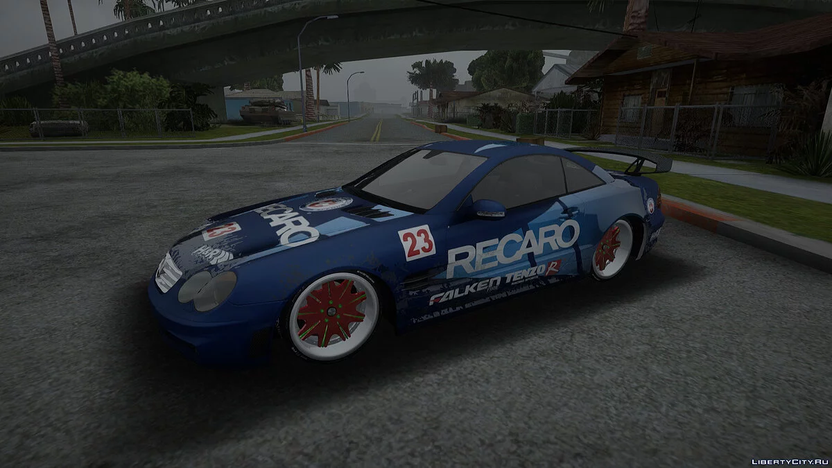 Mercedes-Benz SL65 AMG Racing Edition (4 покраски) / GTA San Andreas