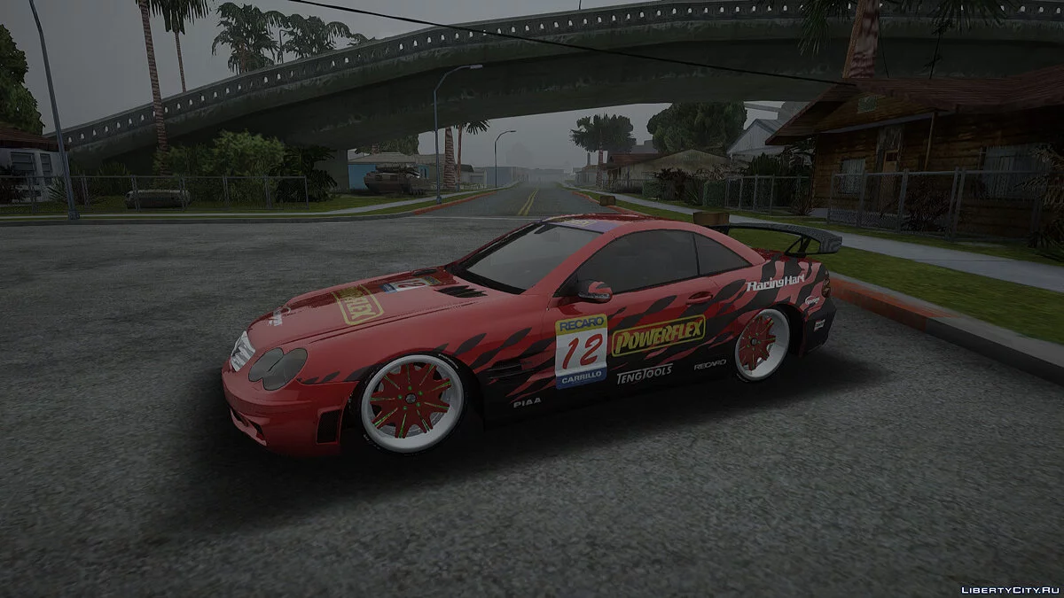 Mercedes-Benz SL65 AMG Racing Edition (4 покраски) / GTA San Andreas