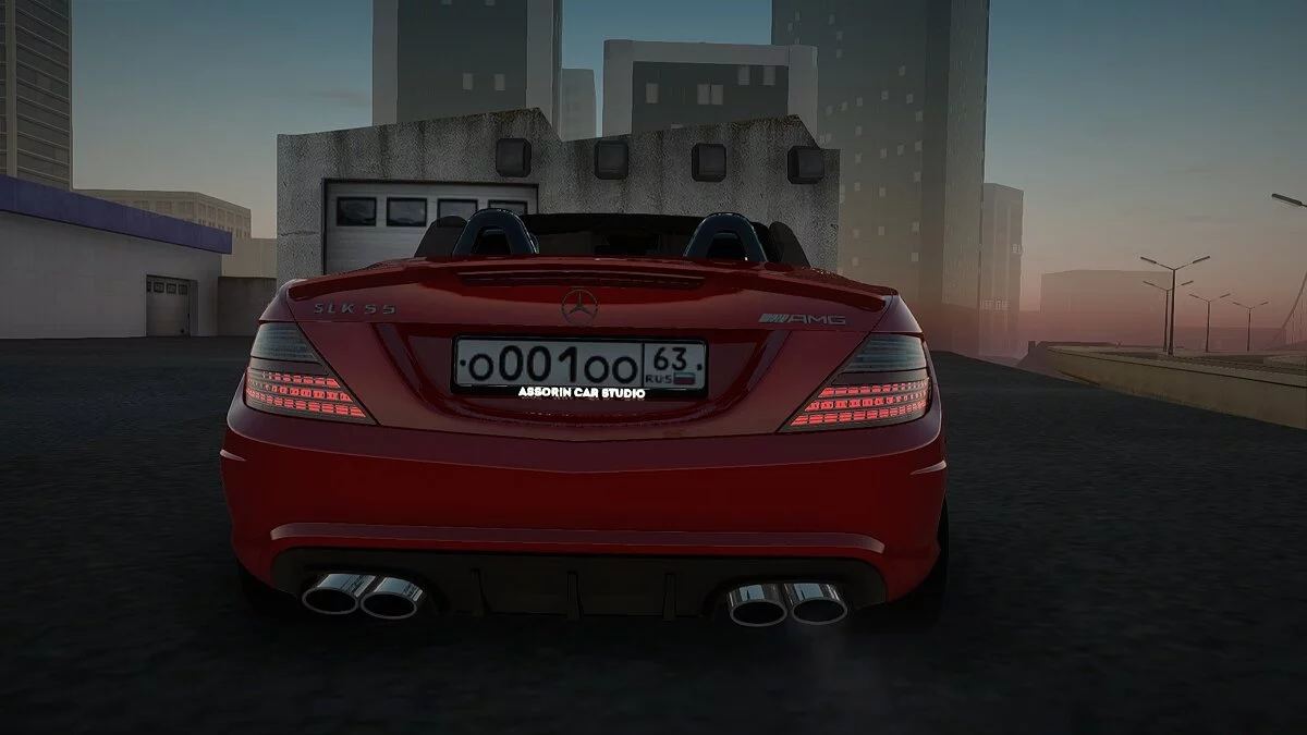 Mercedes-Benz SLK55 AMG / GTA San Andreas