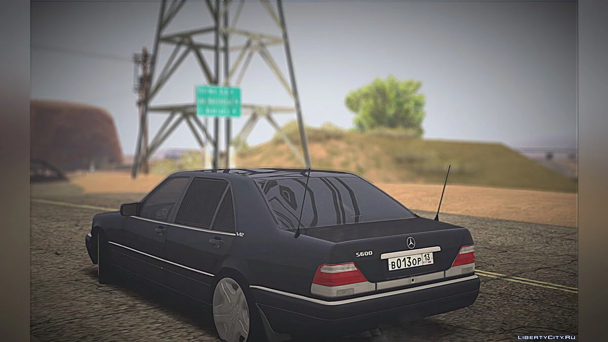 Mercedes-Benz W140 S600 / GTA San Andreas