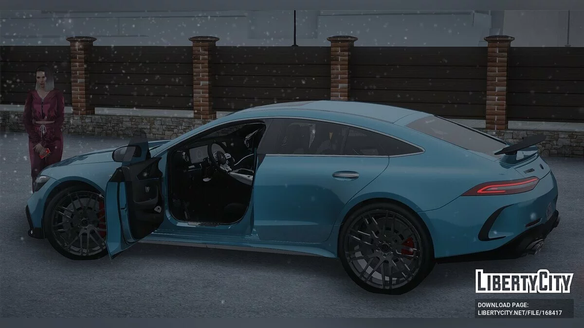 Mercedes Benz AMG GT63 Brabus / GTA San Andreas