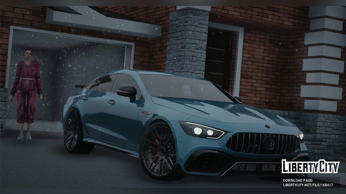 Mercedes Benz AMG GT63 Brabus / GTA San Andreas