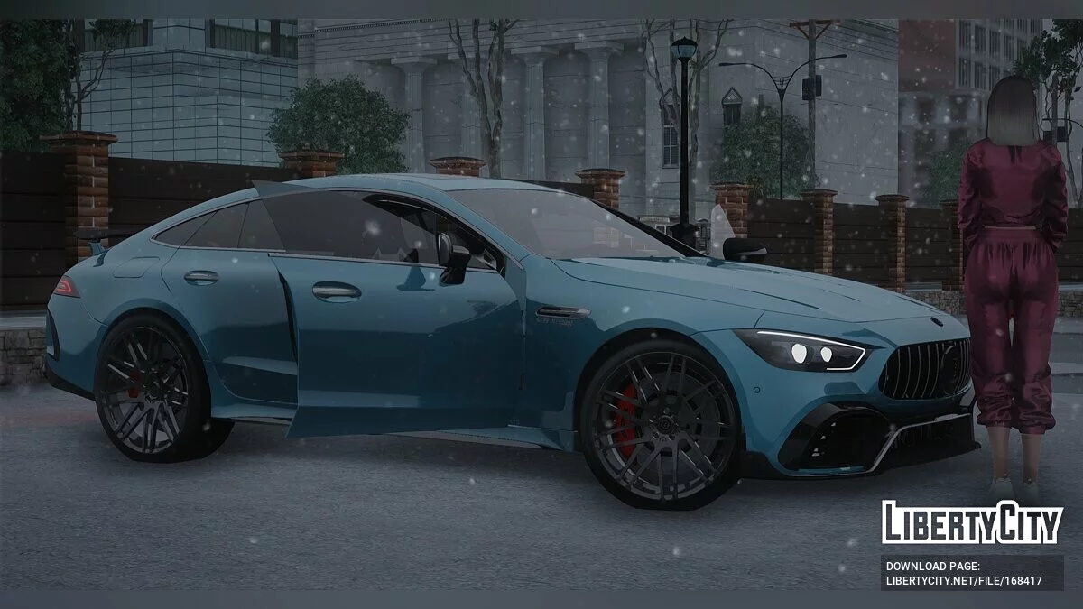 Mercedes Benz AMG GT63 Brabus / GTA San Andreas
