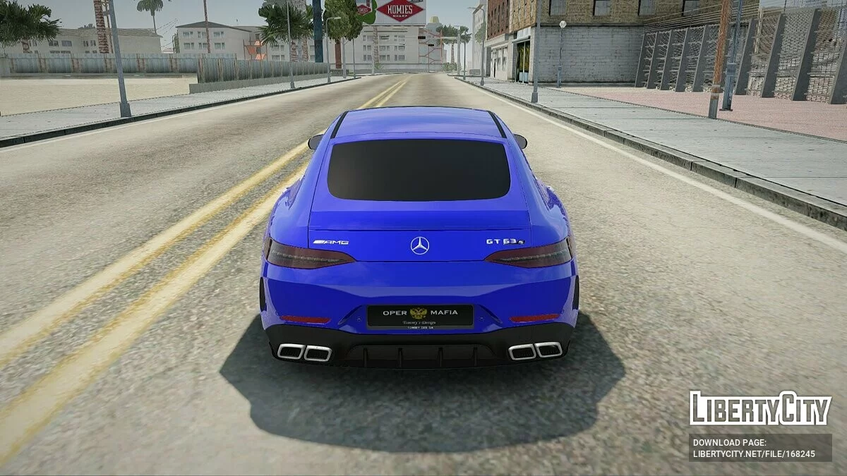 Mercedes-Benz AMG GT / GTA San Andreas