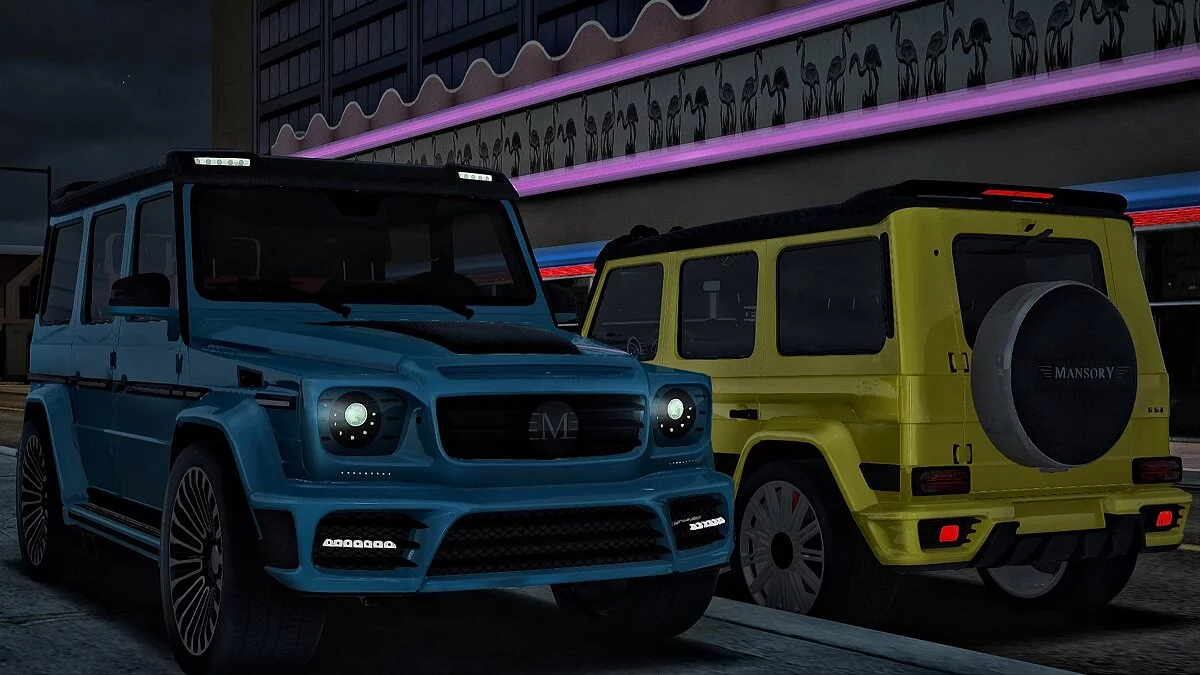 Mercedes-Benz Brabus G63 Gronos Mansory / GTA San Andreas