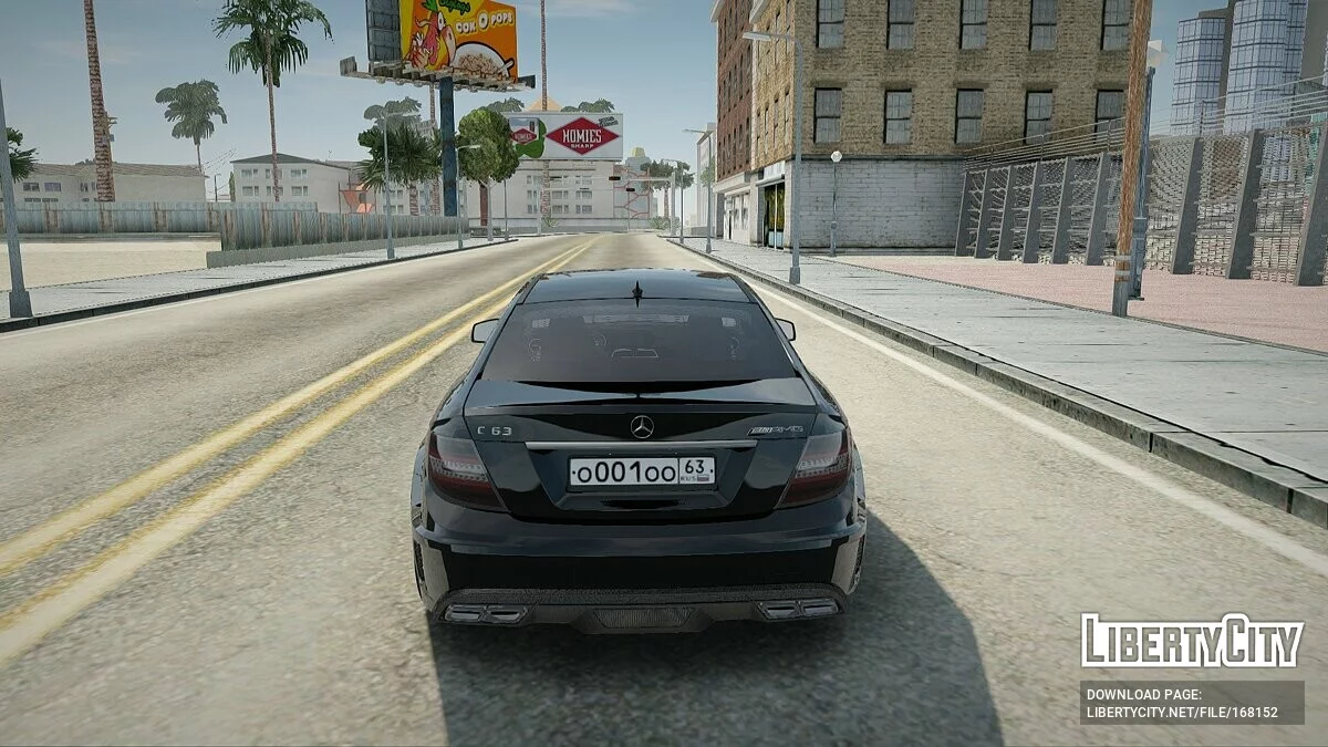 Mercedes-Benz C63 AMG / GTA San Andreas