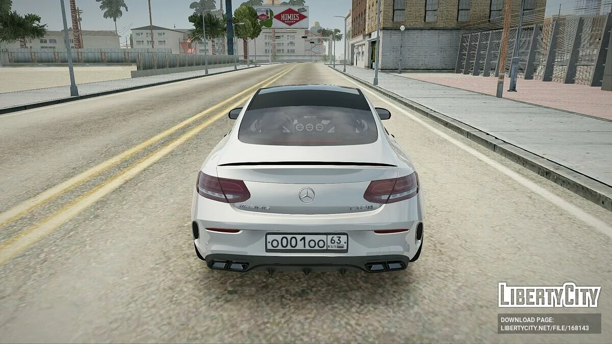 Mercedes-Benz C63S AMG Coupe / GTA San Andreas
