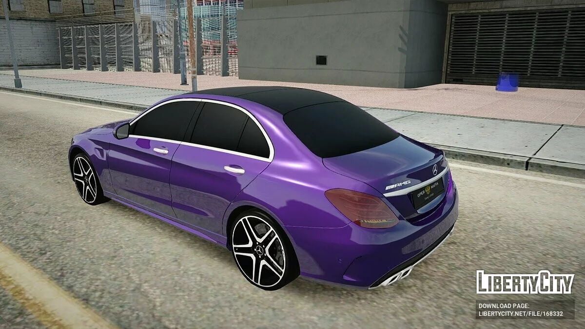 Mercedes-Benz C63s AMG / GTA San Andreas