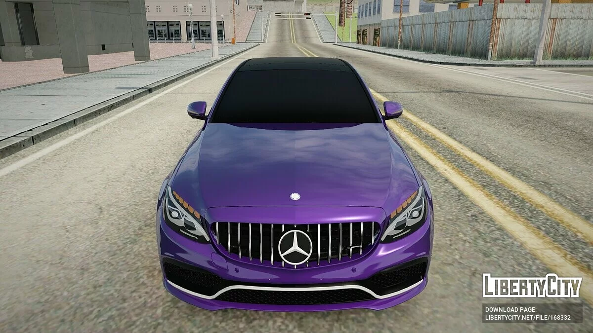Mercedes-Benz C63s AMG / GTA San Andreas