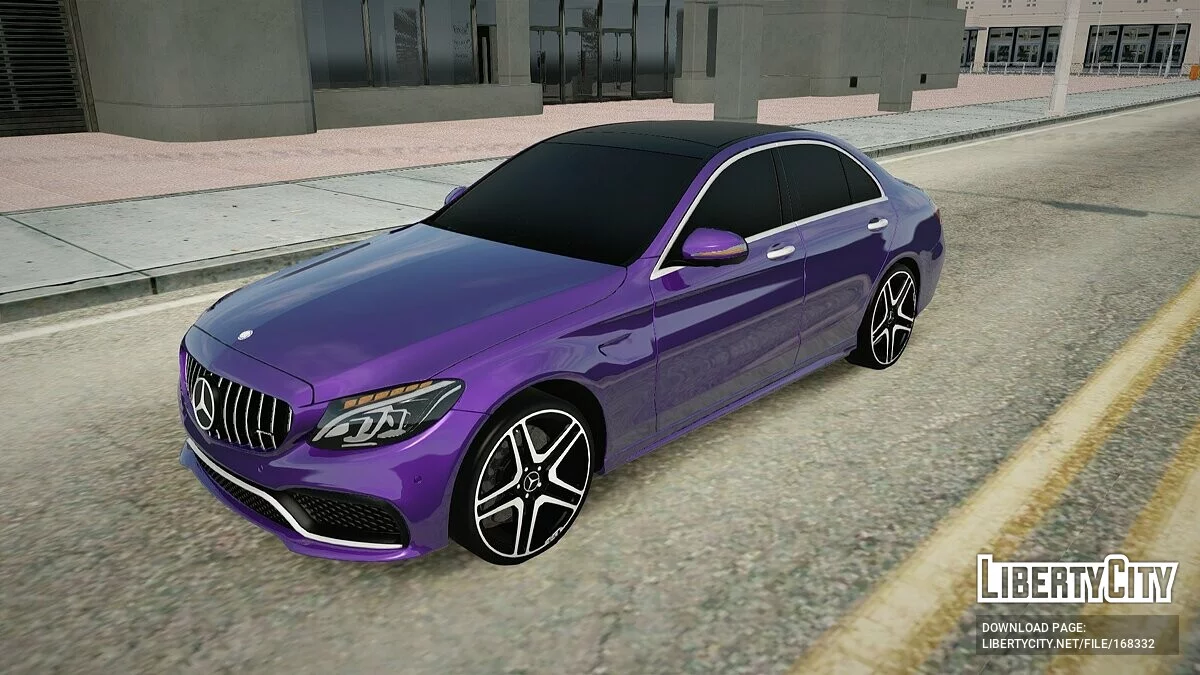 Mercedes-Benz C63s AMG / GTA San Andreas