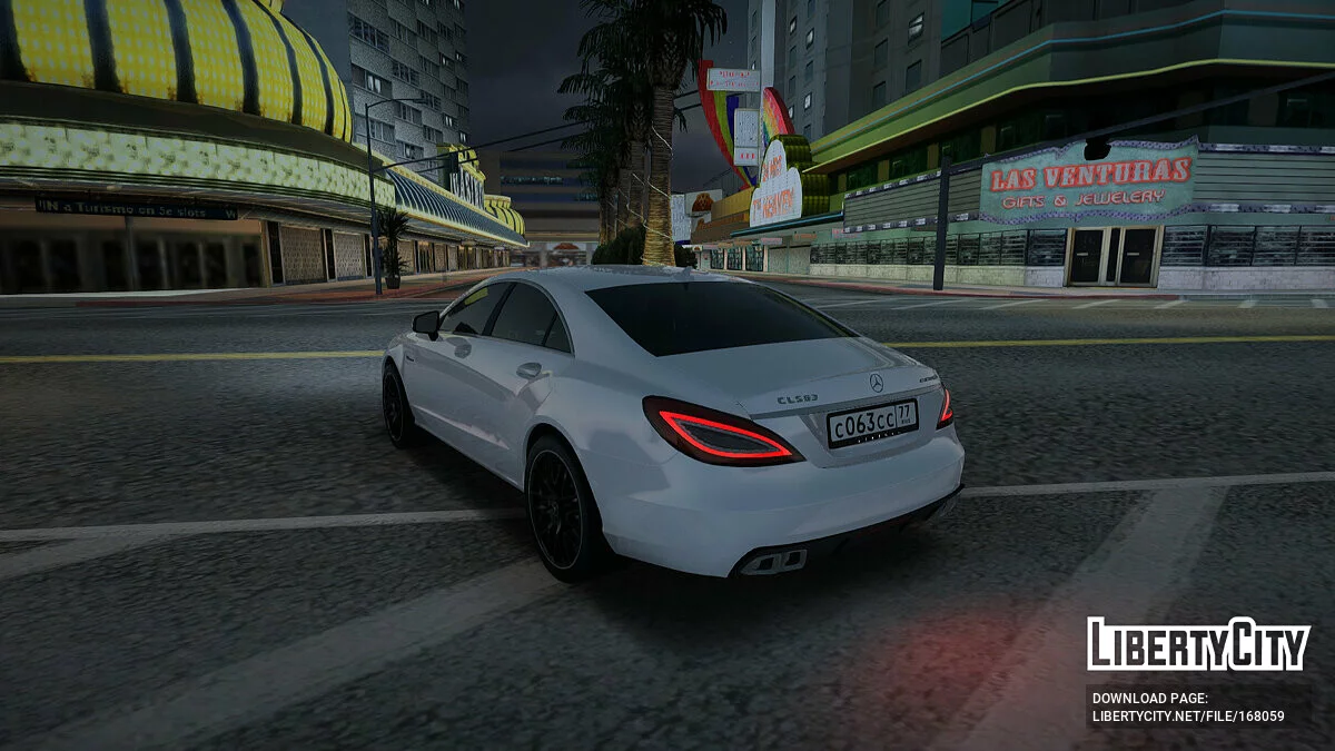 Mercedes-Benz CLS 6.3 AMG / GTA San Andreas