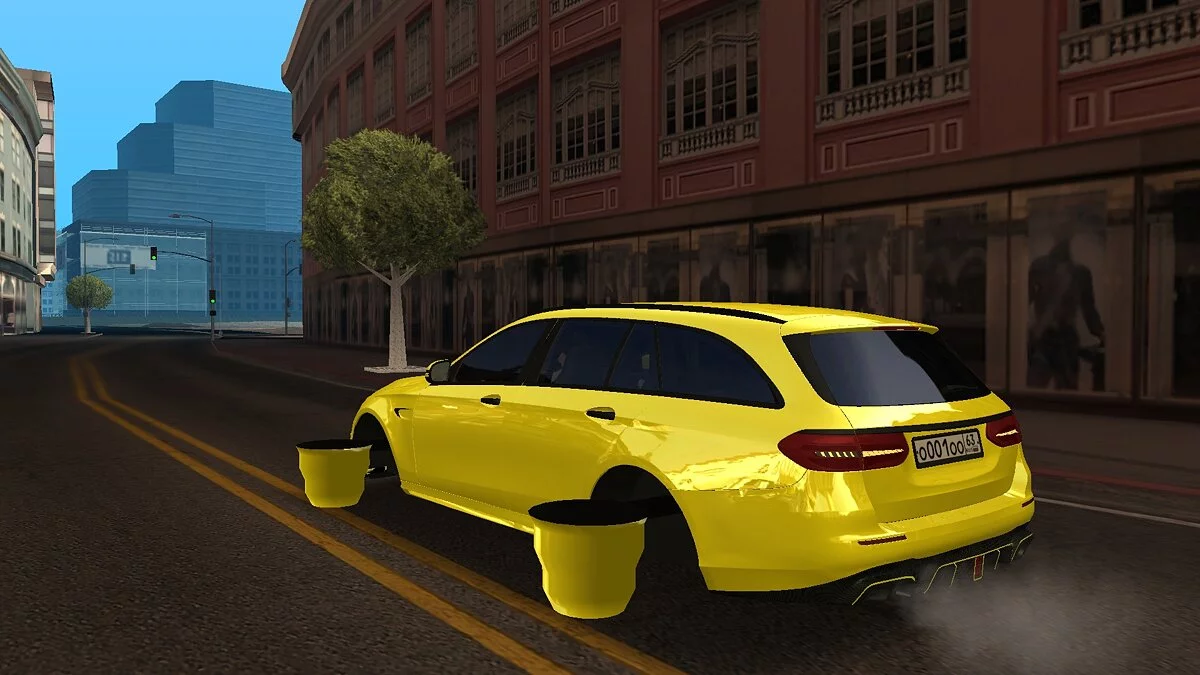Mercedes-Benz E63 Wagon Cyberpunk Ed (CCD) / GTA San Andreas