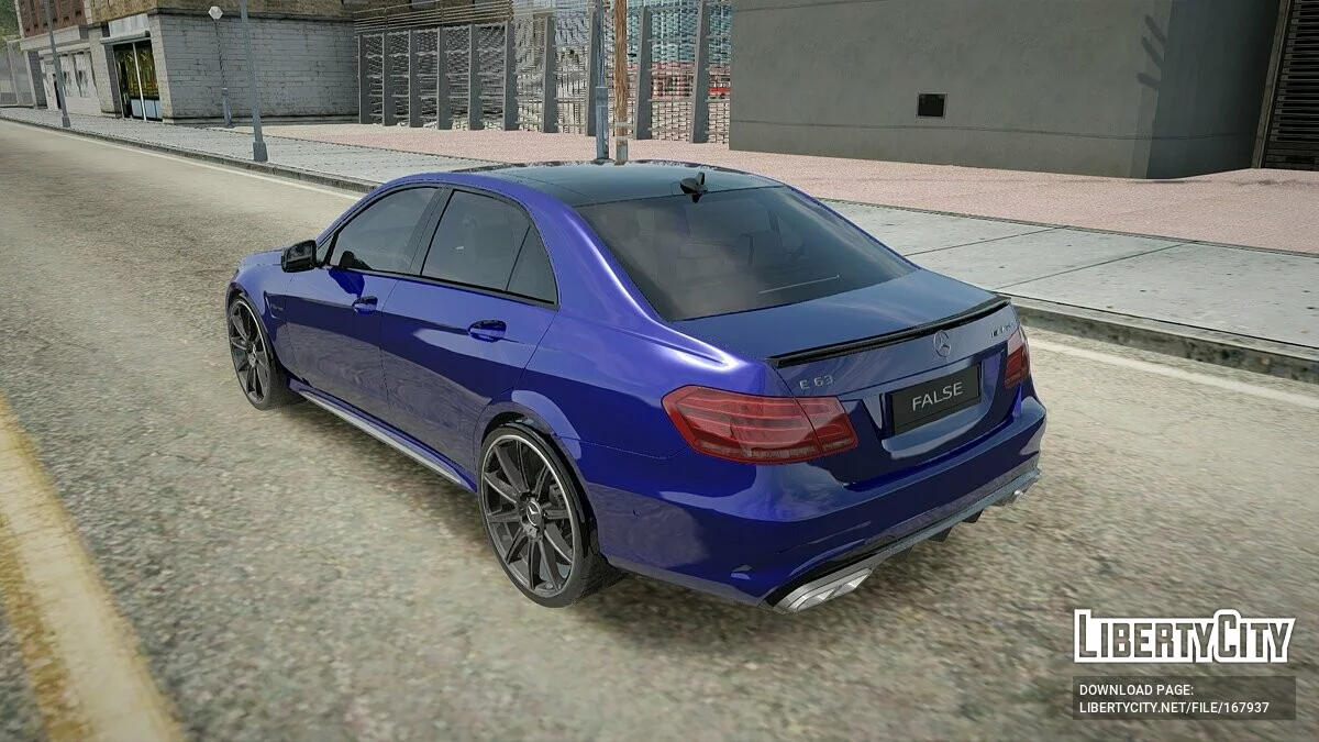 Mercedes-Benz E63S AMG / GTA San Andreas