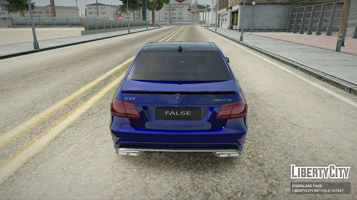 Mercedes-Benz E63S AMG / GTA San Andreas