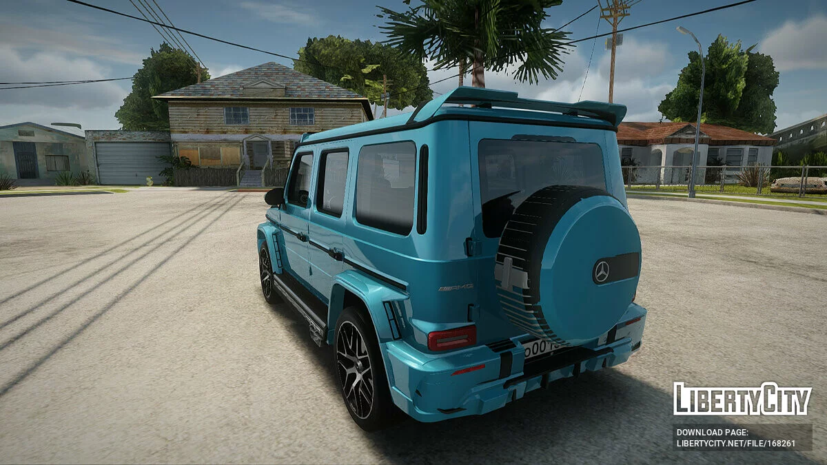 Mercedes-Benz G63 / GTA San Andreas