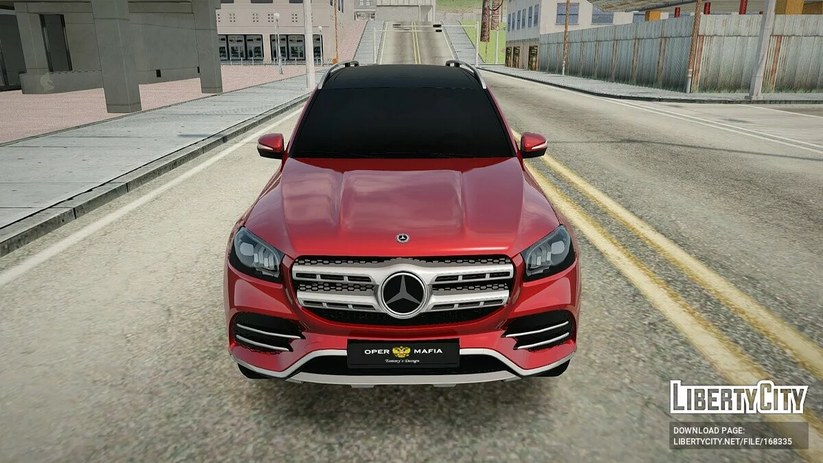 Mercedes-Benz GLE 300 d / GTA San Andreas