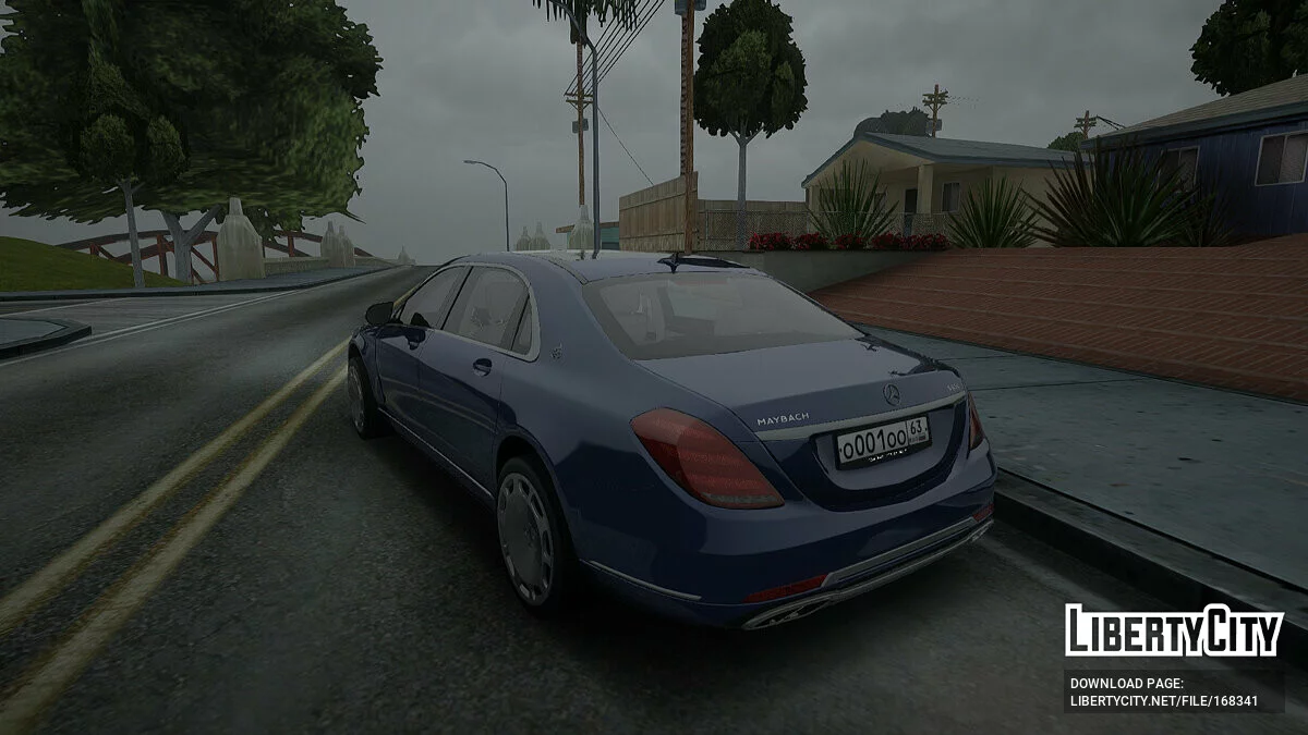Mercedes-Benz Maybach X222 / GTA San Andreas