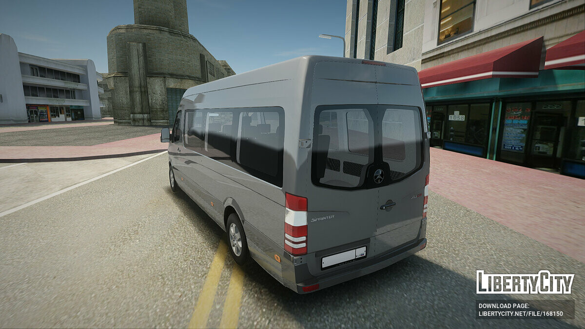 Скачать Mercedes-Benz Sprinter 313 CDI для GTA San Andreas