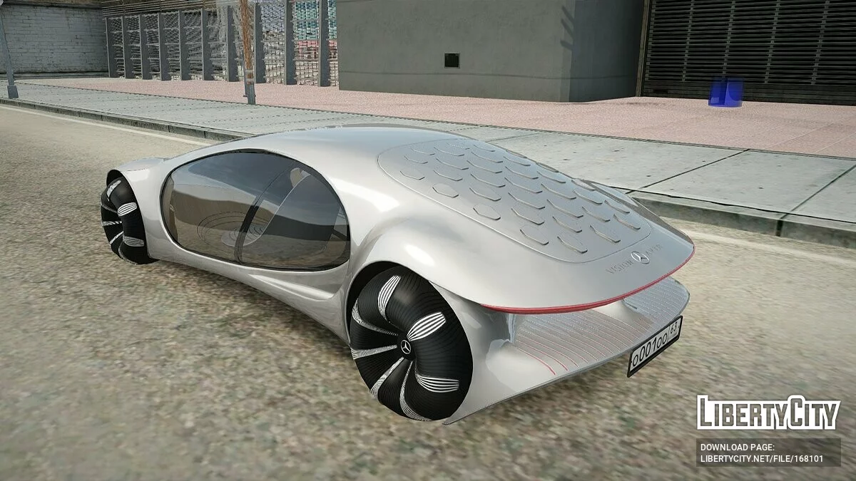 Mercedes-Benz Vision AVTR / GTA San Andreas