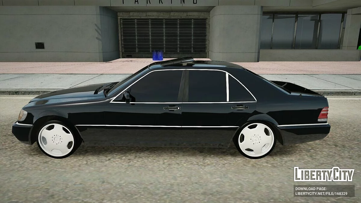 Mercedes-Benz W140 / GTA San Andreas