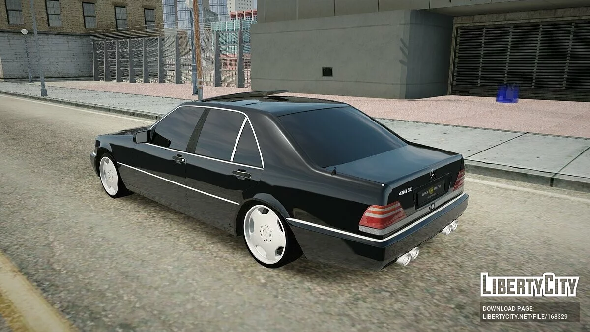 Mercedes-Benz W140 / GTA San Andreas