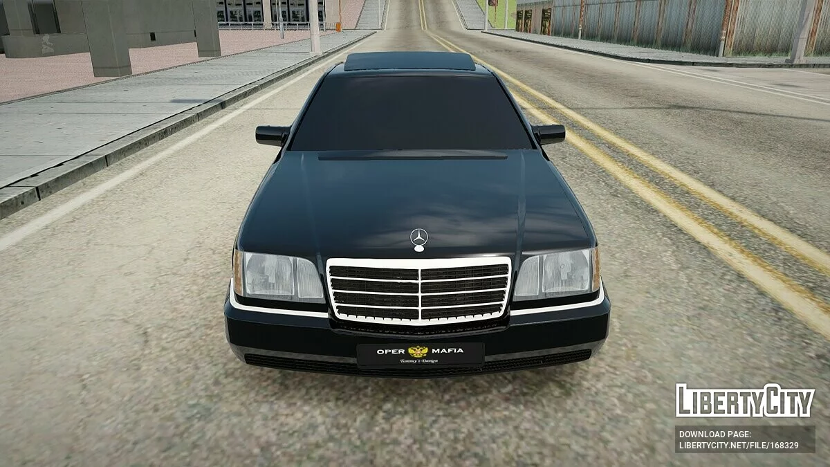 Mercedes-Benz W140 / GTA San Andreas