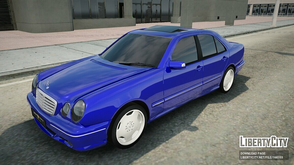 Скачать Mercedes-Benz W210 для GTA San Andreas