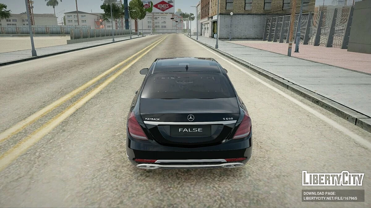 Mercedes-Maybach S650 W222 / GTA San Andreas