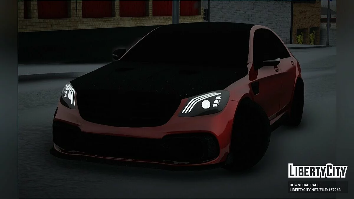 Mercedes W222 Mansory / GTA San Andreas