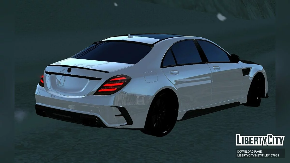 Mercedes W222 Mansory / GTA San Andreas
