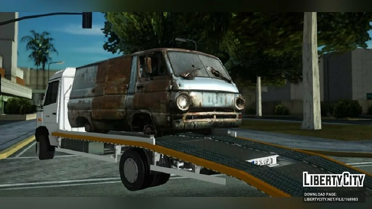 1998 Mercedes Benz Vario 815 D Tractari / GTA San Andreas