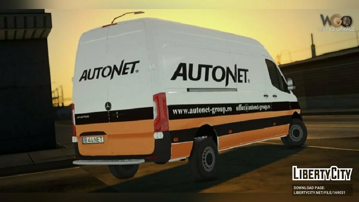 2021 Mercedes-Benz Sprinter AutoNet / GTA San Andreas