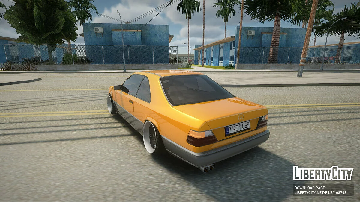 Mercedes-Benz C124 / GTA San Andreas