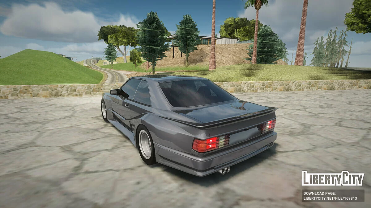 Mercedes-Benz C126 560SEC / GTA San Andreas