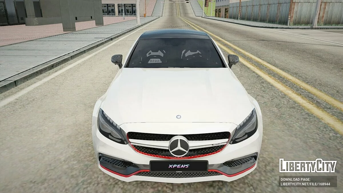 Mercedes-Benz C63s AMG / GTA San Andreas