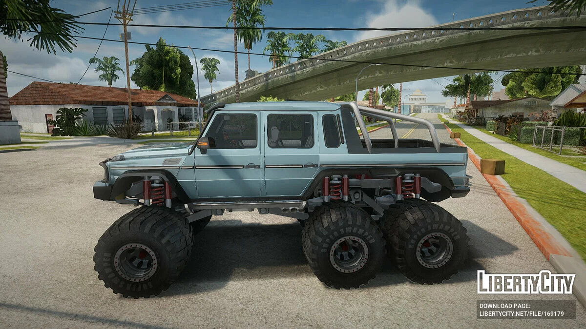 Mercedes-Benz G65 6x6 / GTA San Andreas